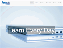 Tablet Screenshot of activelava.net